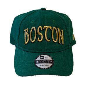 NEW Boston Celtics New Era 9TWENTY NBA City Series 2019 Official Cap OSFM